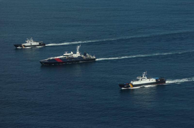 Kapal patroli Kementerian Kelautan dan Perikanan. (Foto:Dok KKP)
