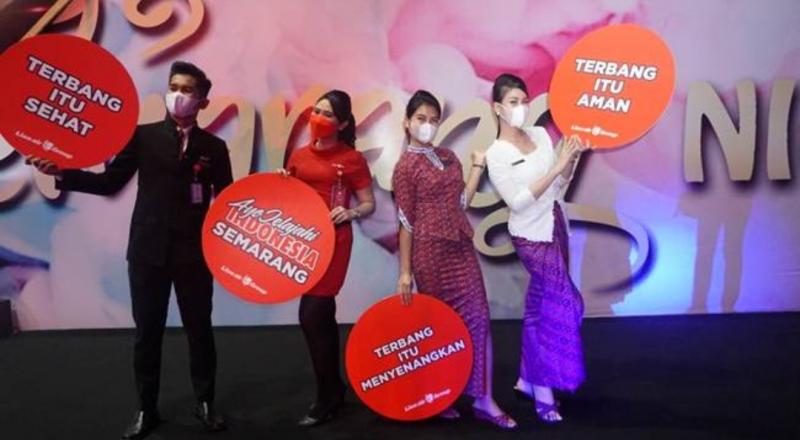 Lion Air Group dukung pelaksanaan Semarang Night Carnival (SNC) 2021 di GOR Jatidiri, Semarang, Jawa Tengah.