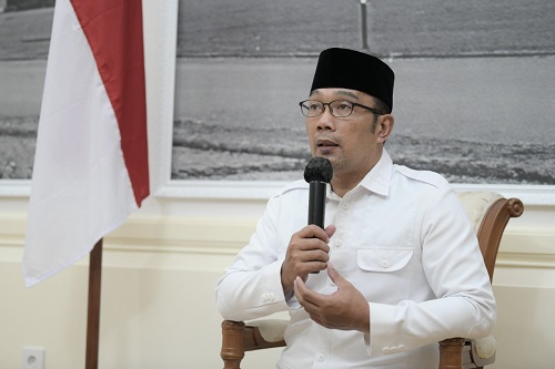 Gubernur Ridwan Kamil memastikan  UMP 2022 Naik. (Ist.)