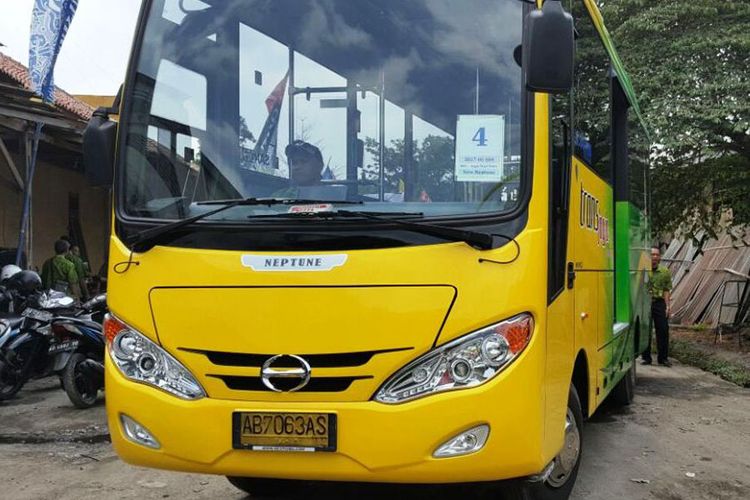 Bus Hino FB130 yang digunakan sebagai armada Trans Jogja.(Ist)