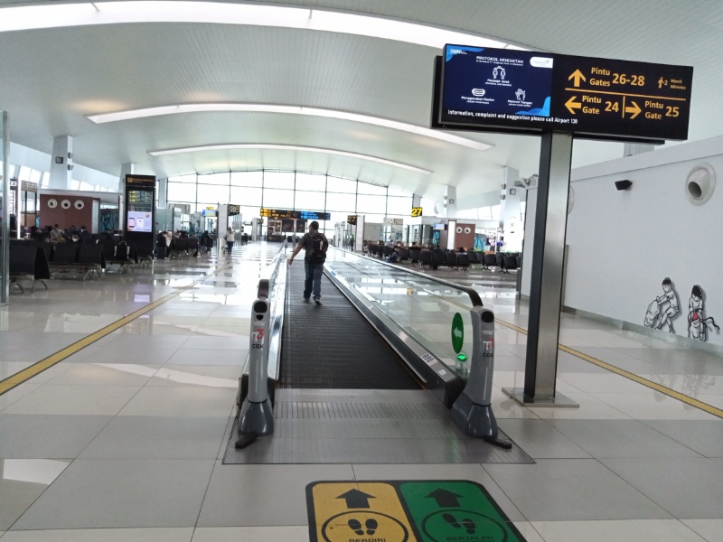 Penerbangan Garuda Indonesia di Terminal 3 Bandara Soetta