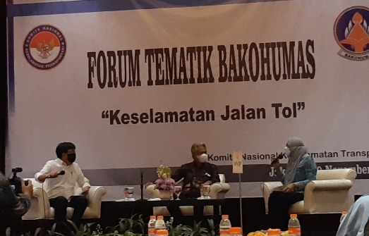 Forum Tematik Bakohumas bersama Komite Nasional Keselamatan Transportasi (KNKT) di Jakarta, Selasa (30/11/2021).