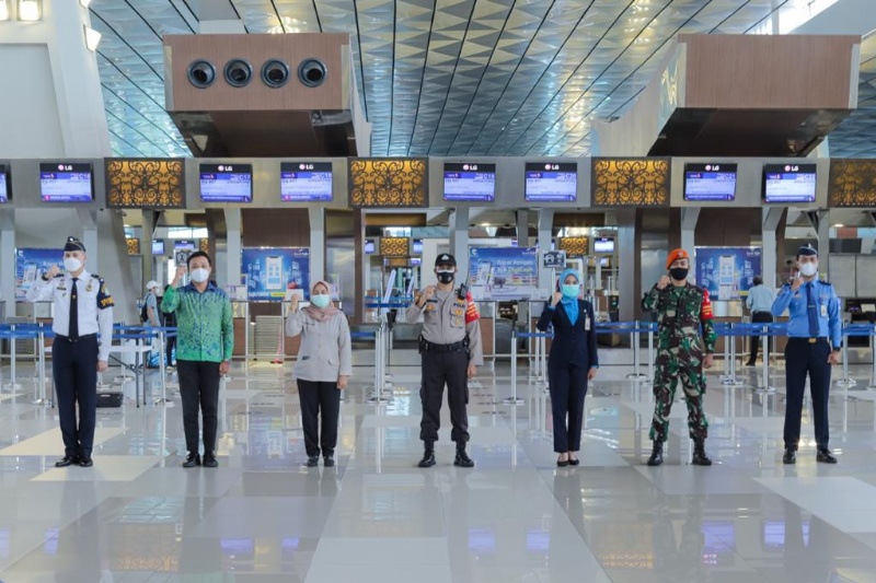 Bareng stakeholder bandara Soetta Perketat pengawasan