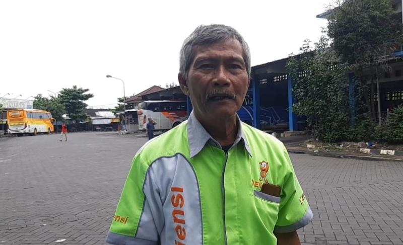 Walid pengemudi bus Efisiensi rute Yogyakarta-Cilacap.