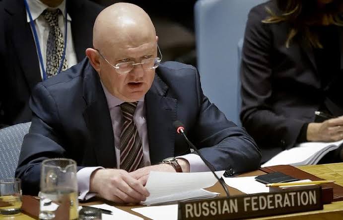  Duta Besar Rusia untuk PBB, Vassily Nebenzia.