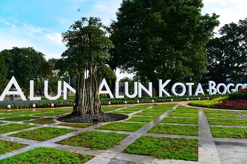 Alun-alun Kota Bogor diresmikan Gubernur Jawa Barat, Ridwan Kamil. (Ist.)