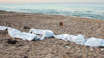 Sedikitnya 28 migran meninggal di pantai Libya. (AFP/MAHMUD TURKIA)