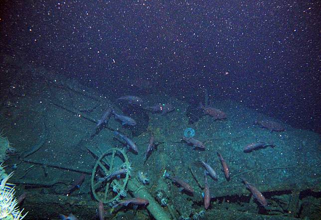 Kapal selam Australia HMAS AE1 di lepas pantai pulau New Britain di Papua Nugini. Sejumlah penyelam Yunani menemukan reruntuhan kapal selam Italia, 80 tahun setelah ditenggelamkan Pasukan Sekutu di Laut Aegea pada Perang Dunia II. Foto: voaindonesia.com.