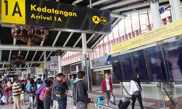 Kesibukan di Bandara Soekarno-Hatta. (Ist.)