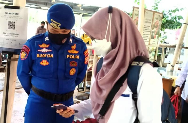 Foto:Humas Polres Kepulauan Seribu