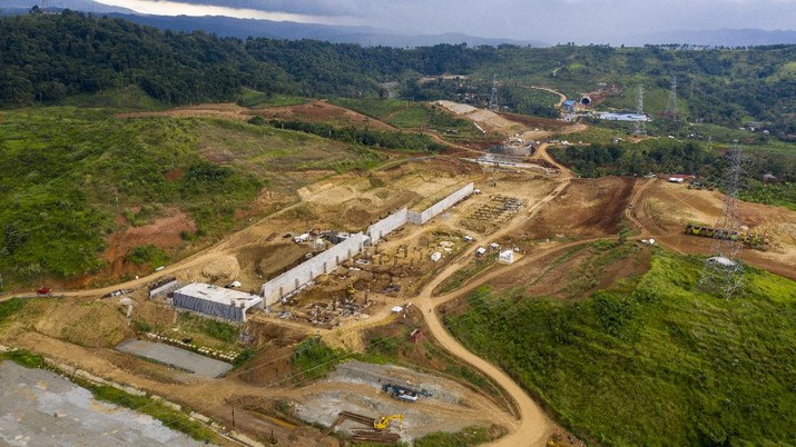 Proyek Kereta Cepat Jakarta-Bandung. (Foto:Dok.KCIC)