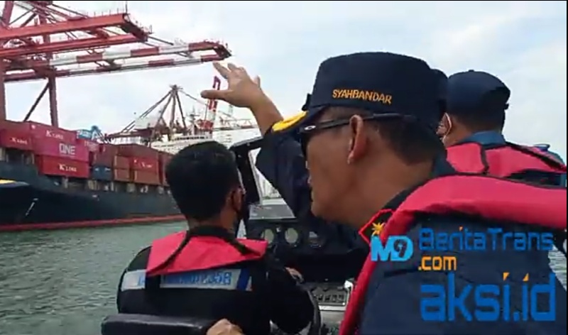 Syahbandar Tanjung Priok, Andi Hartono, menginfokan akan datangnya kapal mengangkut ribuan peti kemas.