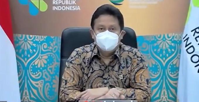 Menteri Kesehatan Budi Gunadi Sadikin. (Foto: YouTube)