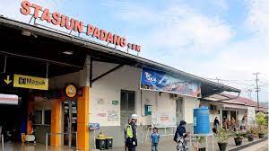 Stasiun Kereta Api (KA) Padang, Sumatera Barat. (Ist.)