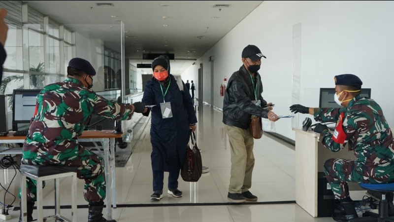 Suasana di Bandara Juanda (API)