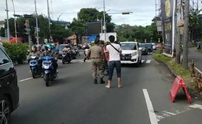Ganjil Genap di Kota Bogor. Foto: inews.id.