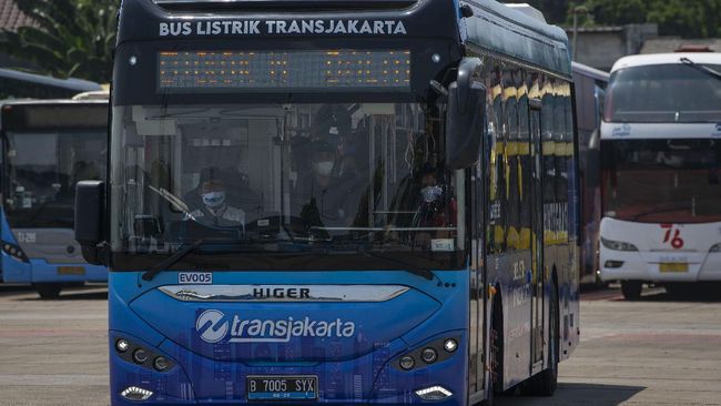 Bus TransJakarta.l