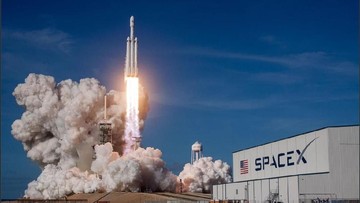 Peluncuran roket SpaceX. (SpaceX)