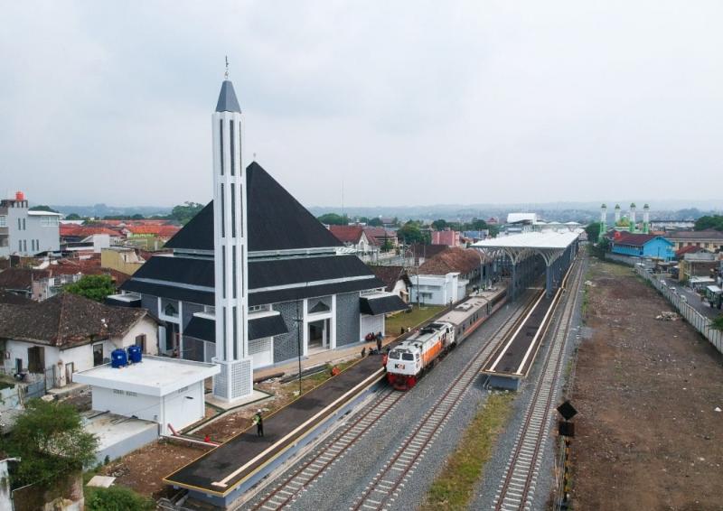 Stasiun Garut. (Foto:dok KAI)