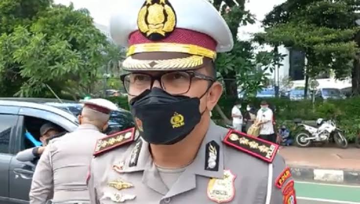 Dirlantas Polda Metro Jaya Kombes Pol Sambodo Purnomo Yogo aturan ganjil genap pada dokter dan tenaga kesehatan dibebaskan. Foto: inews.id.