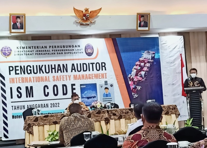 Pengukuhan personel Auditor ISM Code