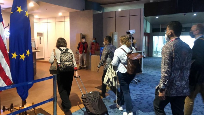 Suasana di Bandara Soekarno-Hatta (AP II)