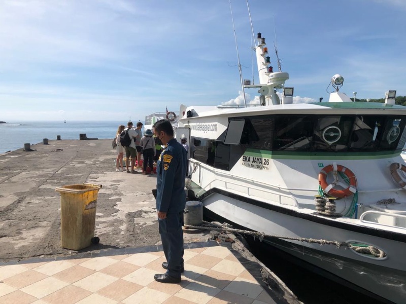 Fasyboat di Pelabuhan Padangbai