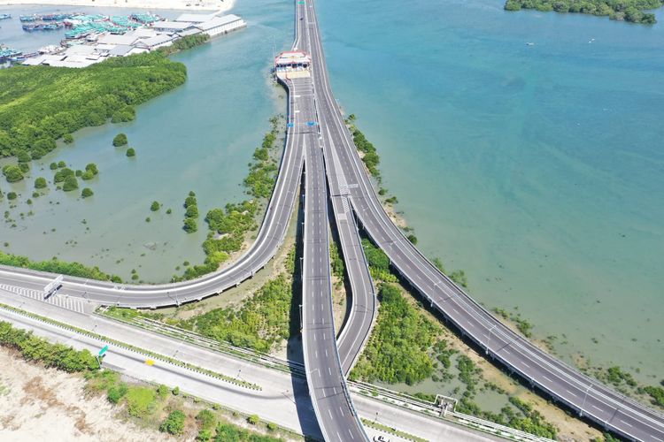 Jalan Tol Bali Mandara merupakan salah satu ikon infrastruktur kebanggaan Indonesia. (Foto:Kompas.com)
