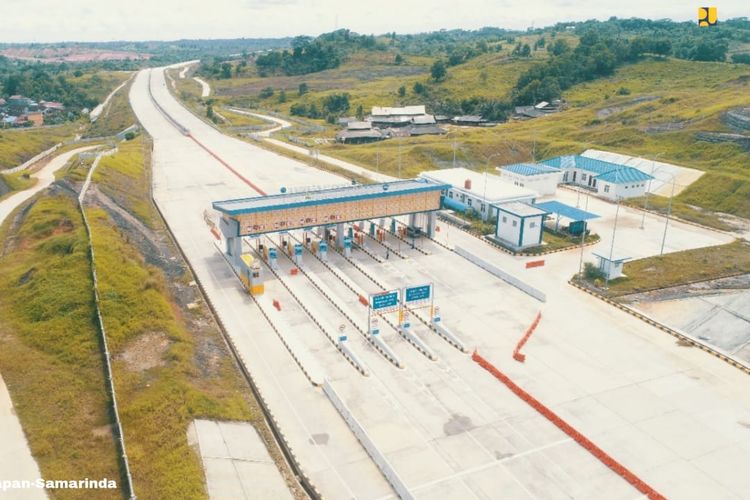 Jalan Tol Balikpapan Samarinda. Foto: kompas.com.