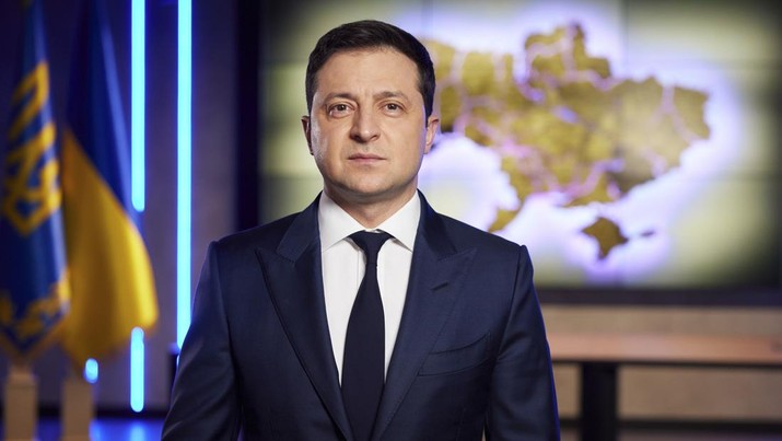 Presiden Ukraina Volodymyr Zelenskyy.