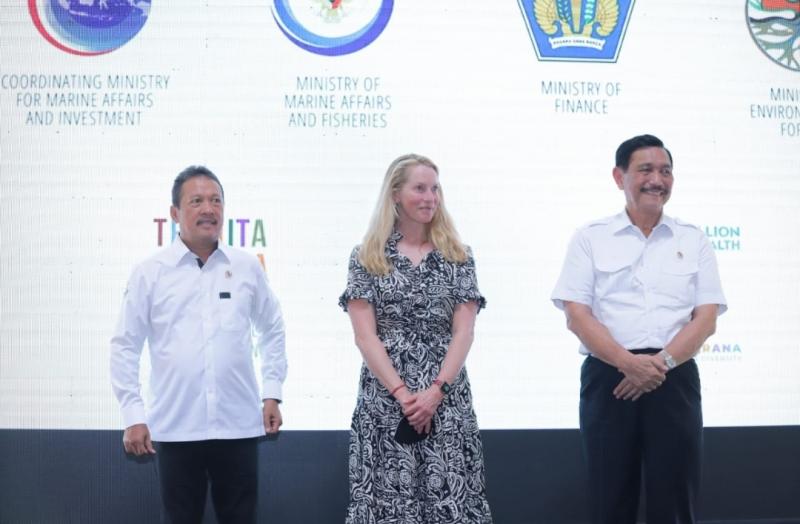 Pertemuan di acara dialog Blue Halo-S di Bali, Selasa (1/3/2022).