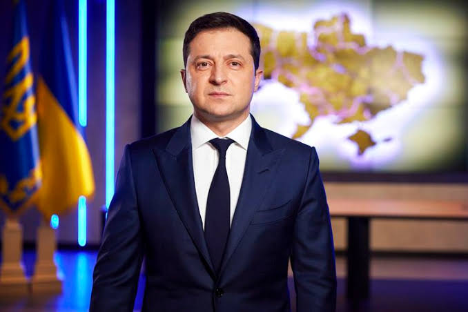 Presiden Ukraina Volodymyr Zelensky