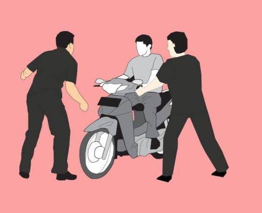 Jangan mau kendaraan langsung diambil debt collector, tantangin dulu suruh perlihatkan empat hal ini. Foto: ilustrasi/istimewa.