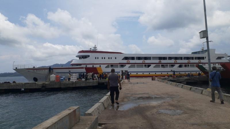 Pelabuhan Bobong Taliabu, foto:istimewa