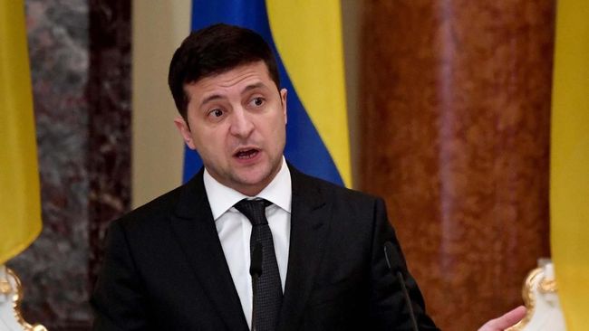 Presiden Volodymyr Zelensky.