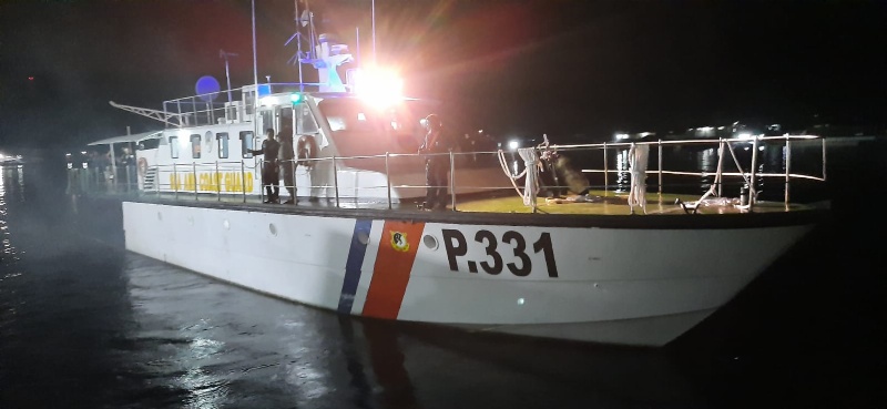 Kapal patroli Pangkalan PLP Bitung
