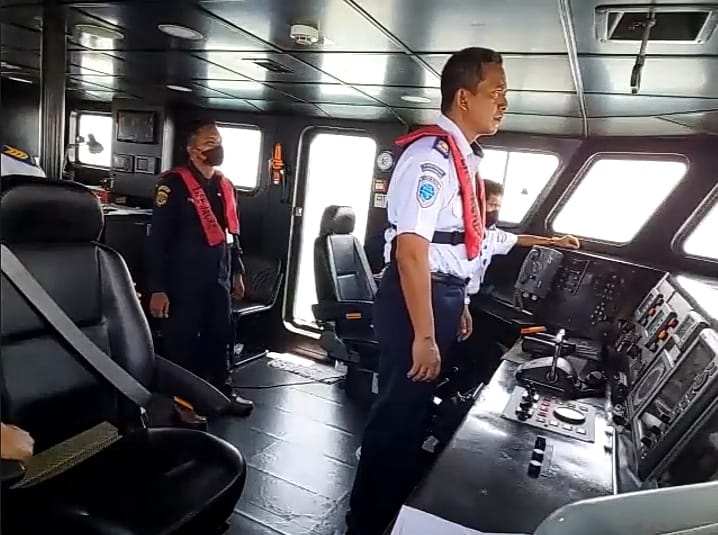 Uji coba e-pilotage di Semarang