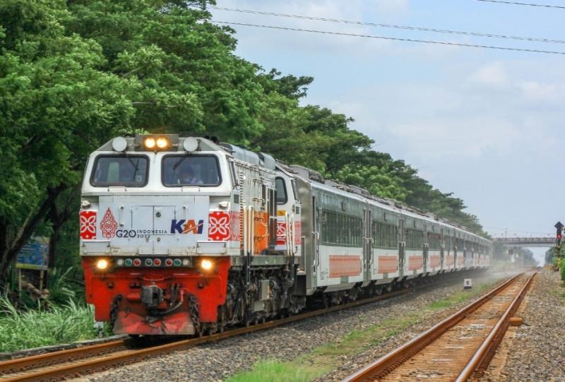 KAI hadirkan KA dengan livery khusus untuk semarakkan Presidensi G20. 