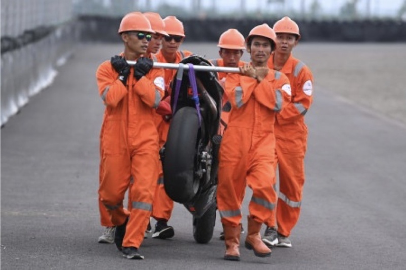 Marshal di MotoGP Mandalika