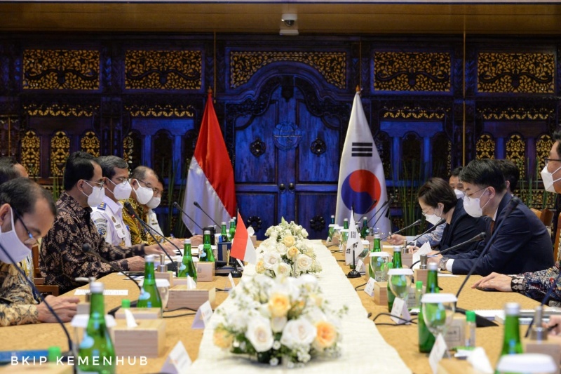 Pertemuan bilateral Indonesia-Korsel 