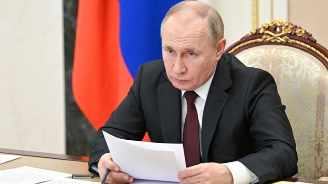 Presiden Rusia Vladimir Putin.