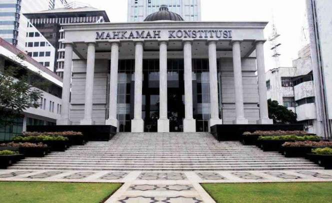 Ilustrasi gedung Mahkamah Konstitusi di Jakarta. (Ist.)
