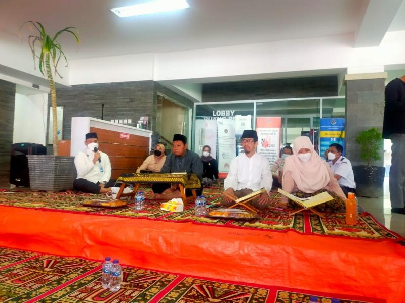 Kepala Otoritas Pelabuhan Tanjung Priok, saat munggahan sambut Bulan Suci Ramadhan/Foto:istimewa