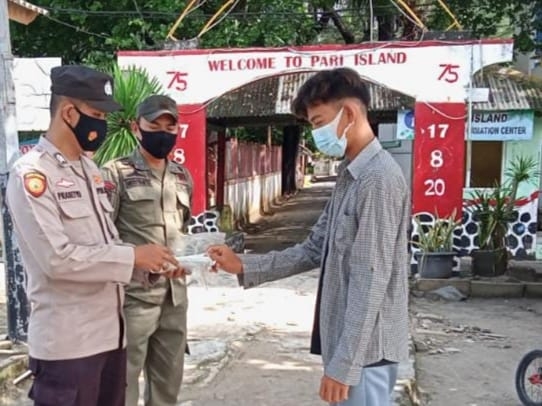 Foto:Humas Polres Kepulauan Seribu