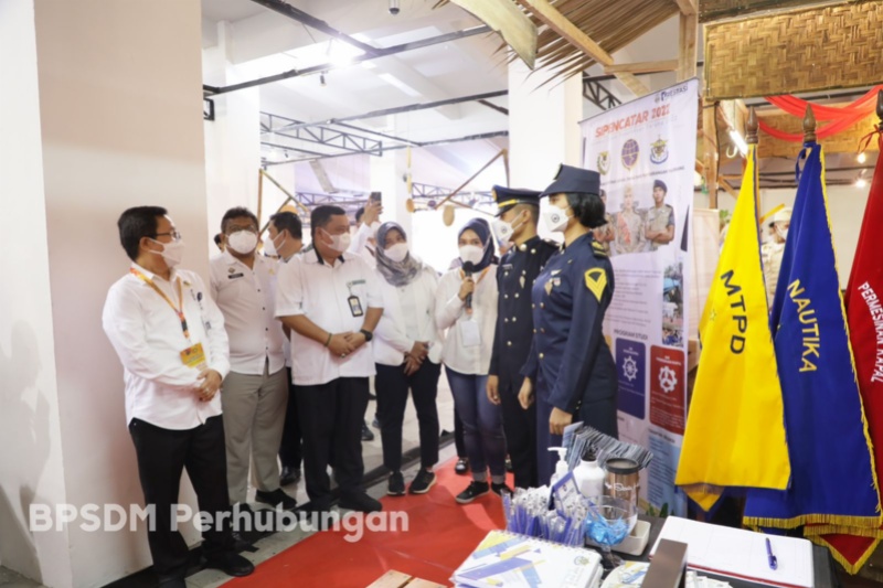 Suasana expo BPSDMP di Yogyakarta