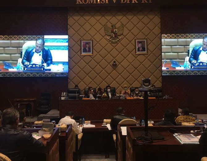 RDP Anggora Komisi V DPR dan Kemenhub