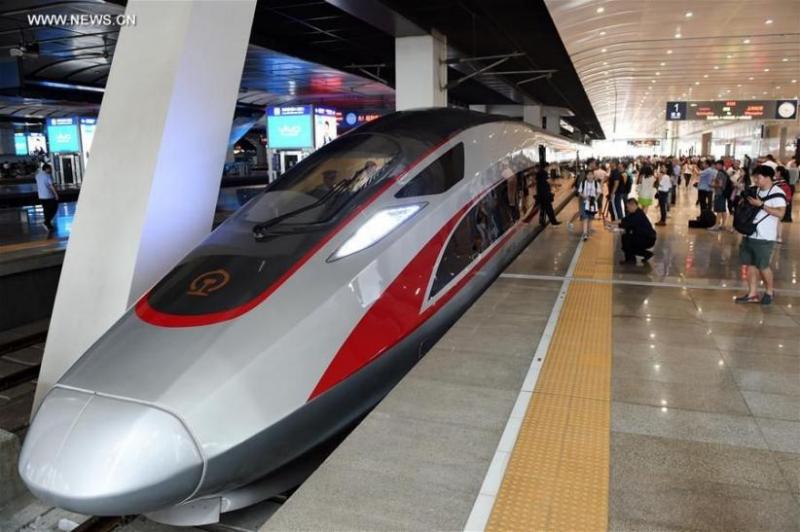 Ilustrasi kereta api cepat China. (Ist.) 