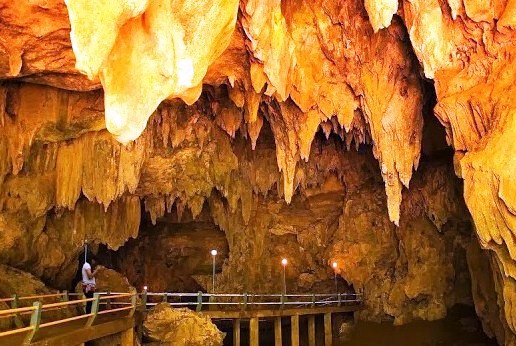 Salah satu sudut pemandangan Gua Lawa di Kabupaten Trenggalek, Jawa Timur. (Ist.)