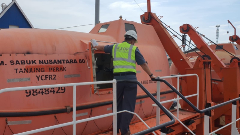 Uji petik kapal di Pelabuhan Pontianak