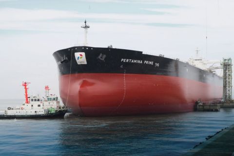 Pertamina Prime, kapal tanker milik PT Pertamina International Shipping (PIS). Foto/Dok Pertamina
